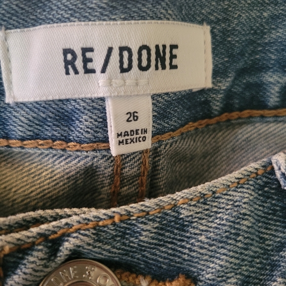 NWT RE/DONE 70'S LOW RISE BELL BOTTOM, SIZE 26 - Picture 8 of 9